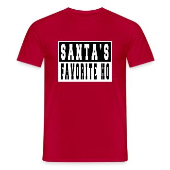fun birthday present idea dinosaur beach geek - Männer T-Shirt - Rot - Vorne - AI Model Male 178 dark (178cm)