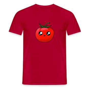 Baby Tomate - Männer T-Shirt - Rot - Vorne - AI Model Male 178 dark (178cm)