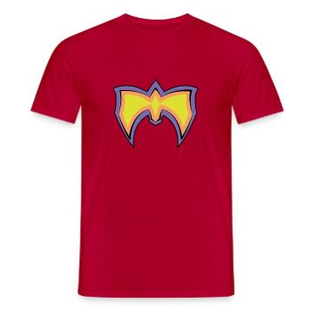 Wrestling 80s - Männer T-Shirt - Rot - Vorne - AI Model Male 178 dark (178cm)