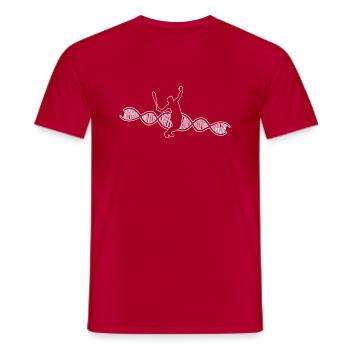 Tennis Club Tennis Players Tennis Tennis Lovers - Men's T-Shirt - red - Front - AI Model Male 178 dark (178cm)