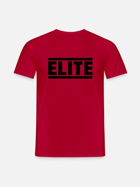 elite_f1 - Men's T-Shirt - red