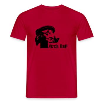 Magyar Vizsla Dad - Männer T-Shirt - Rot - Vorne - AI Model Male 178 dark (178cm)