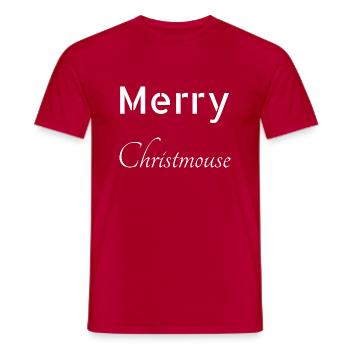 Me Tshirts de pêche Axolotls Fish Head Cadeau - T-shirt homme - rouge - Devant - AI Model Male 178 dark (178cm)
