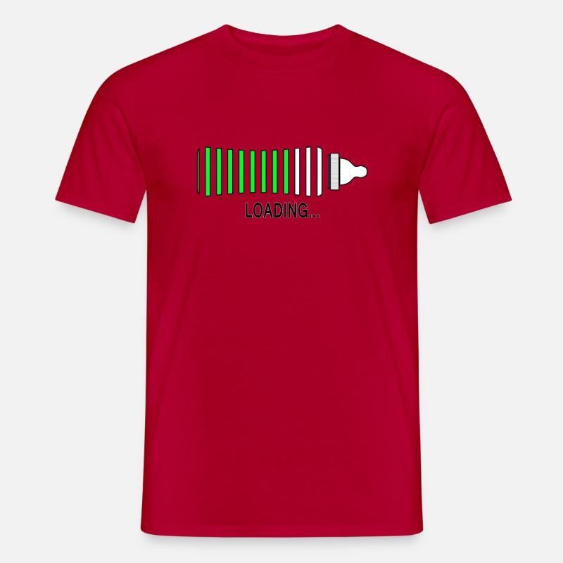 Laden - Männer T-Shirt - Rot