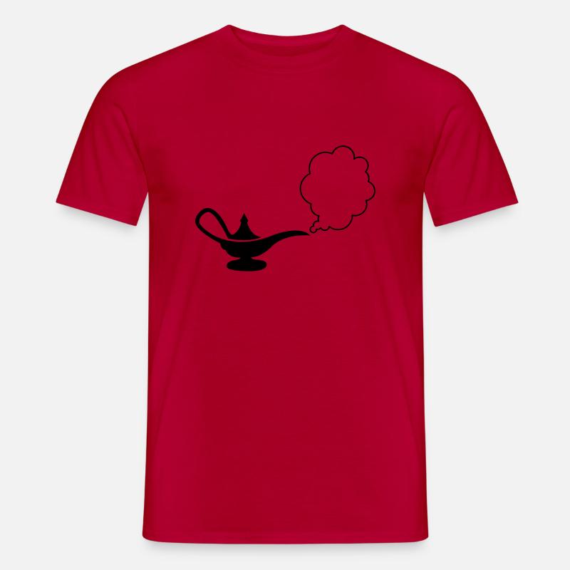 wunderlampe_01 - Men's T-shirt - red