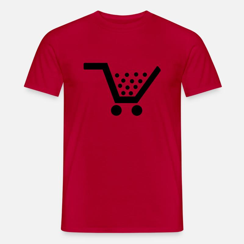 Warenkorb C1 - Männer T-Shirt - Rot