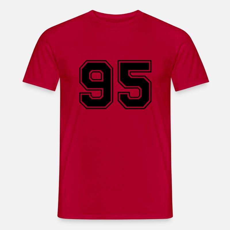 95 - Männer T-Shirt - Rot