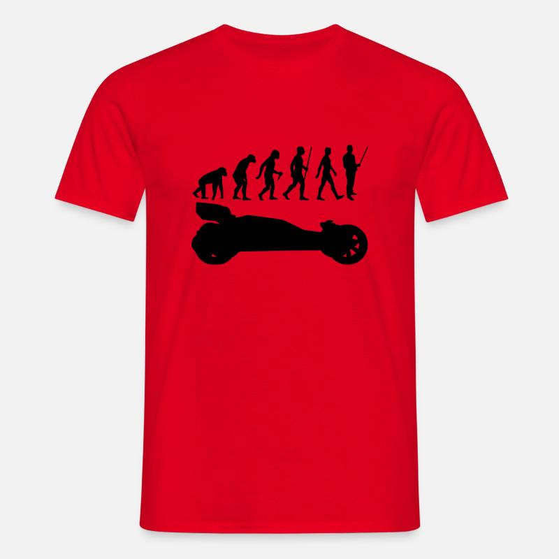 Evolution rc car - Männer T-Shirt - Rot