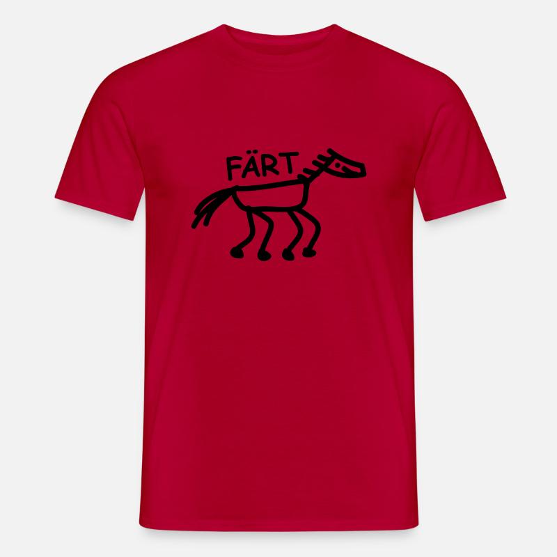 faert_1c - Männer T-Shirt - Rot