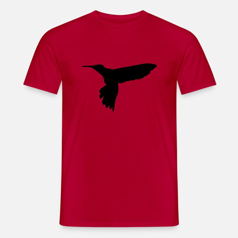kolibri vogel - Männer T-Shirt - Rot