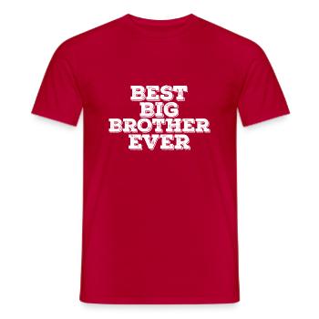 best big brother of all time gift in the West - Men's T-Shirt - red - Front - AI Model Male 178 dark (178cm)