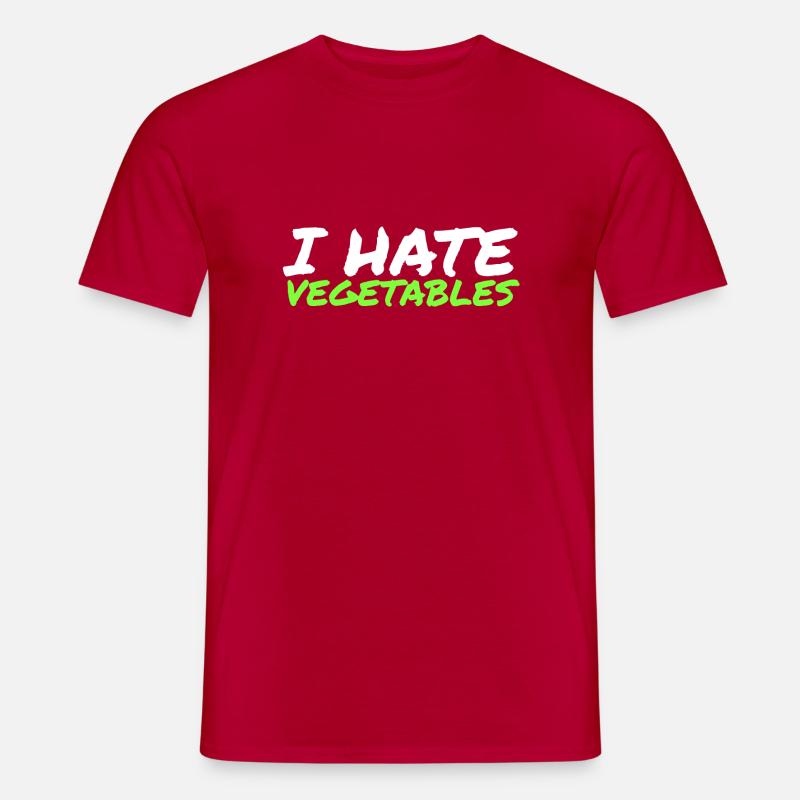 fleischfresser - Männer T-Shirt - Rot