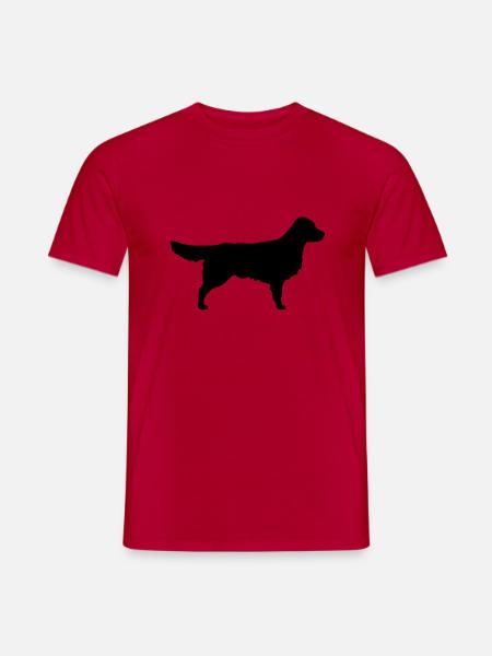 Golden Retriever - Männer T-Shirt - Rot