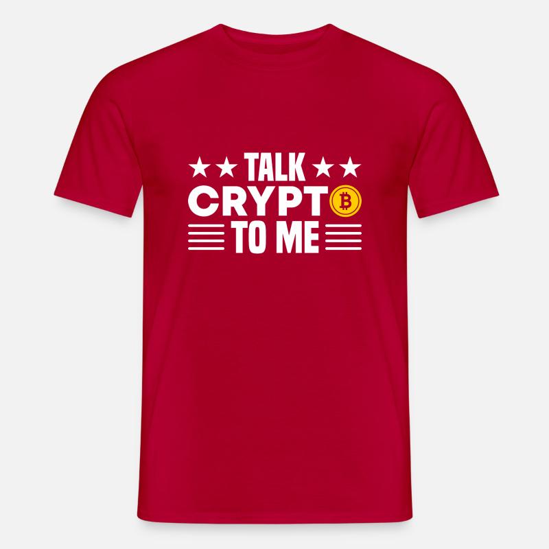 Crypto - Männer T-Shirt - Rot