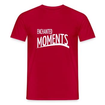 cool célébration de la vie magie de la nature - T-shirt homme - rouge - Devant - AI Model Male 178 dark (178cm)