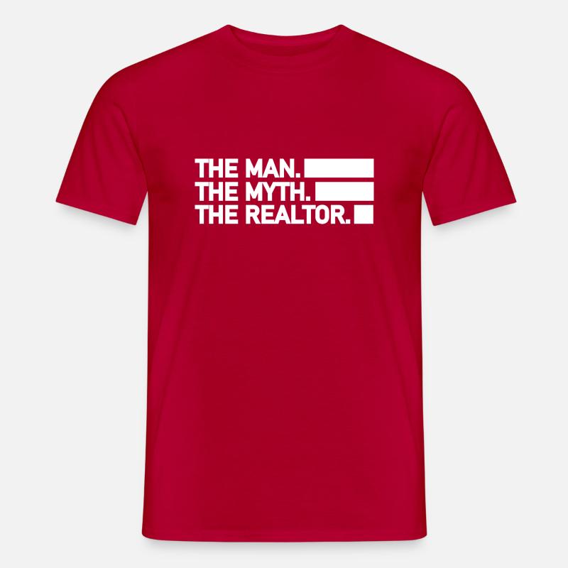 realtor - Männer T-Shirt - Rot