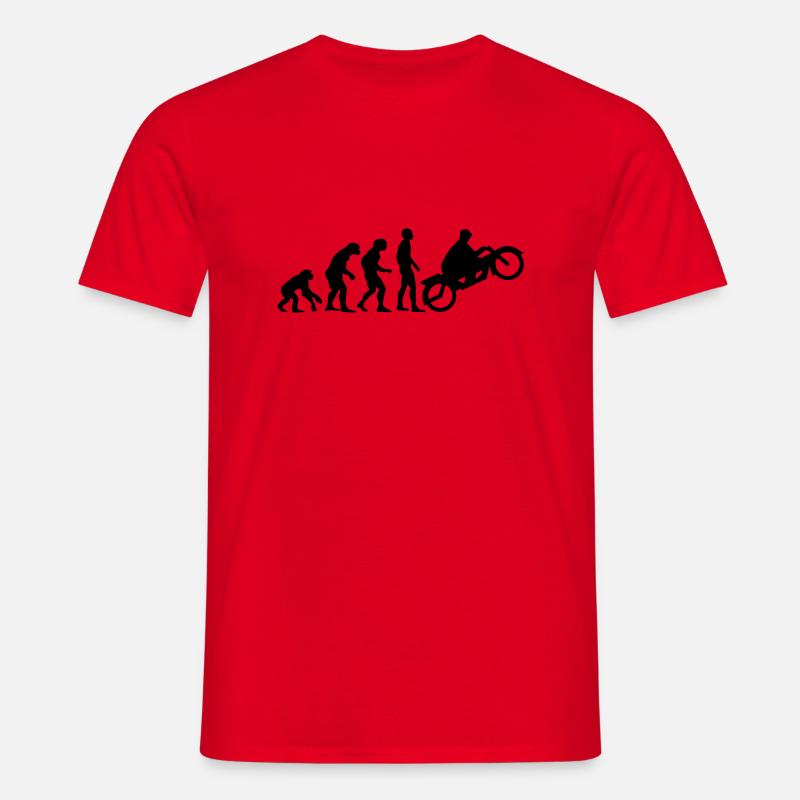 motor evolution 2 - Men's T-Shirt - red