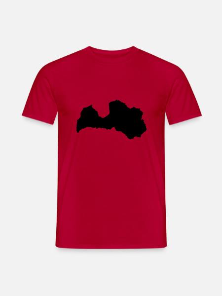 Latvia Latvia - Men's T-Shirt - red