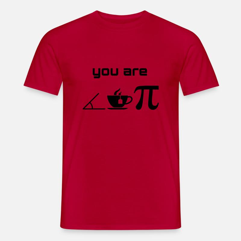 Mathewitz lustig süß - Männer T-Shirt - Rot