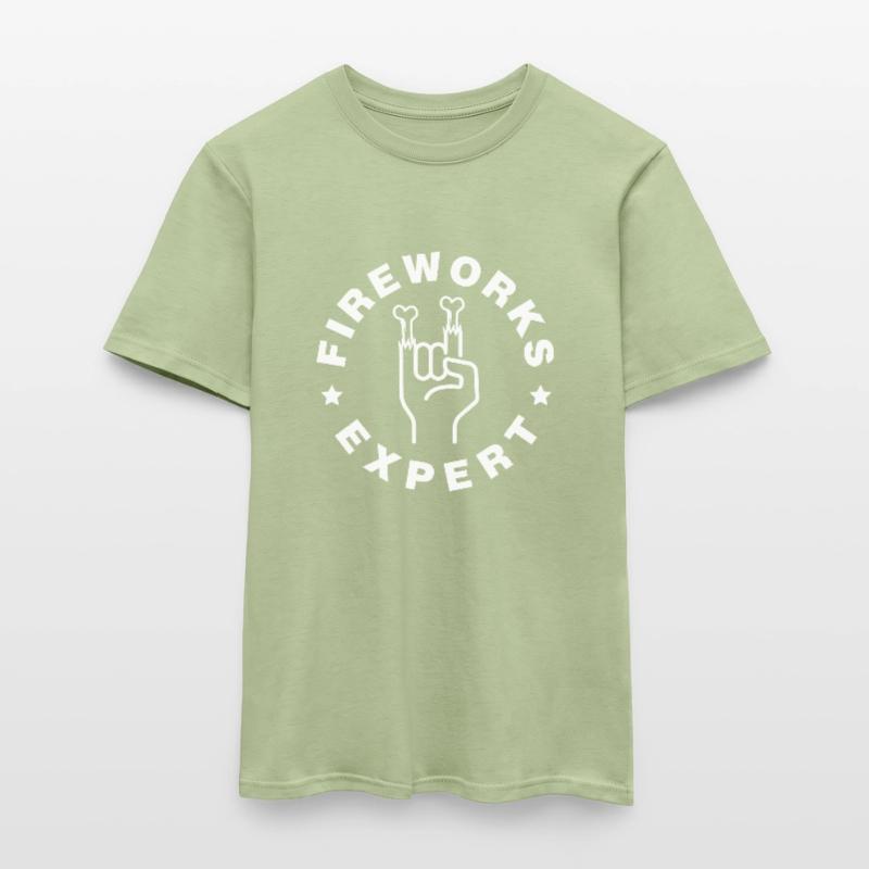 Fireworks Expert Firework Firecracker Cracker Pyro T-shirt homme