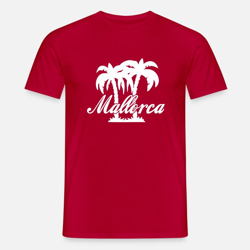 Mallorca - Farbwechsel - Männer T-Shirt - Rot