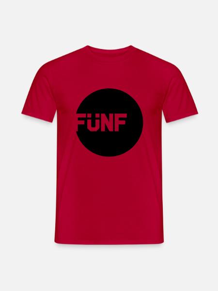 fuenf___f1 - Men's T-Shirt - red