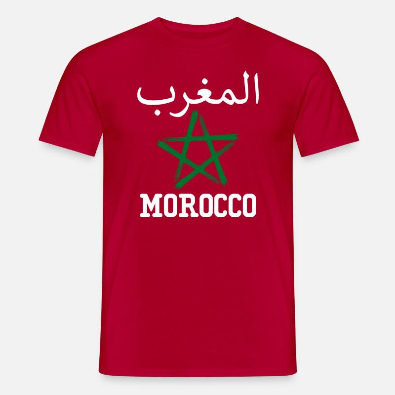 Morocco AlMaghrib Maghreb - Men's T-Shirt - red