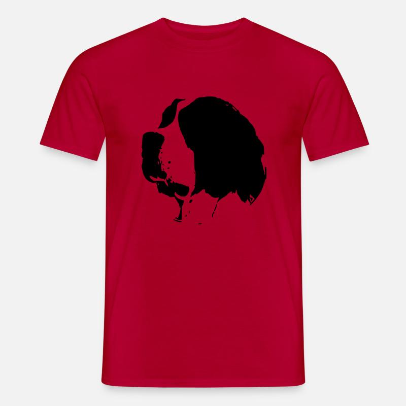 Sankt Bernhard - Männer T-Shirt - Rot