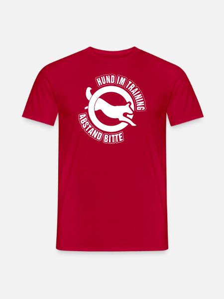 Dog Shirt • Hunde Training • Geschenk - Männer T-Shirt - Rot