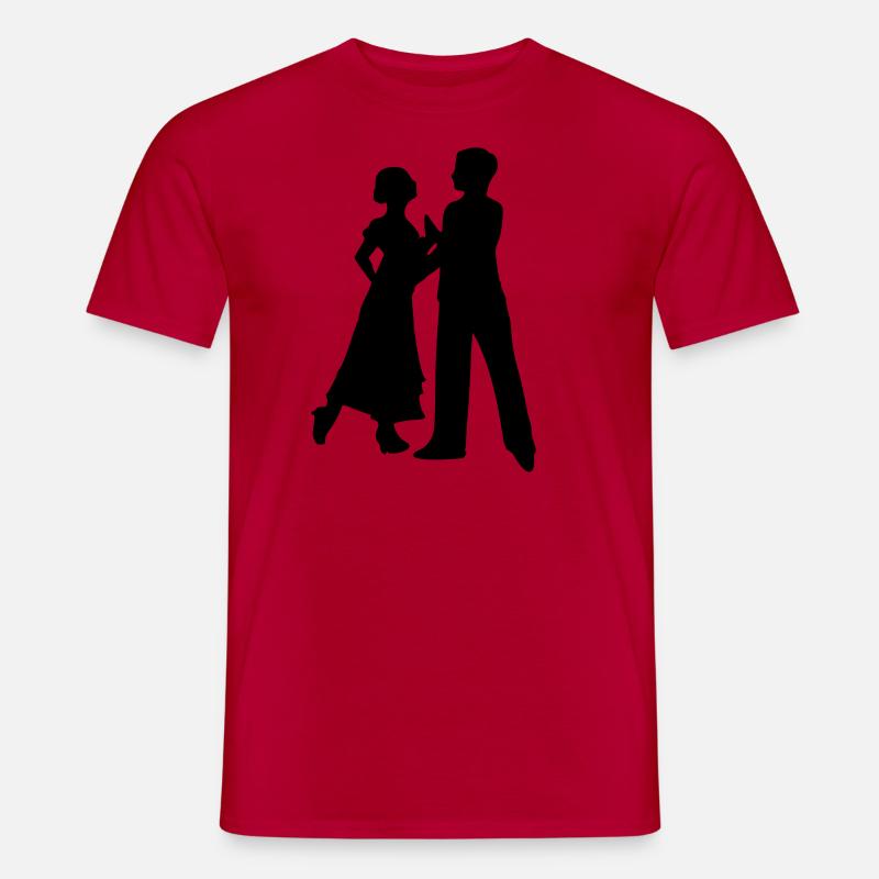 Tanzen - Männer T-Shirt - Rot