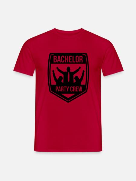 bachelor party - Men's T-Shirt - red