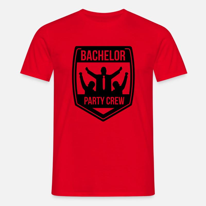 Junggesellenabschied - Männer T-Shirt - Rot
