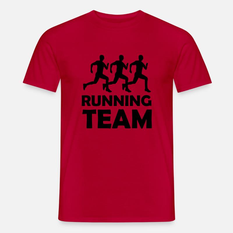 running_team_01 - Männer T-Shirt - Rot
