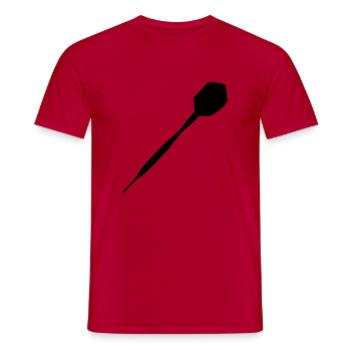 Darts Darts Dartboard Darts Darts Player Sport 3 - Men's T-Shirt - red - Front - AI Model Male 178 dark (178cm)