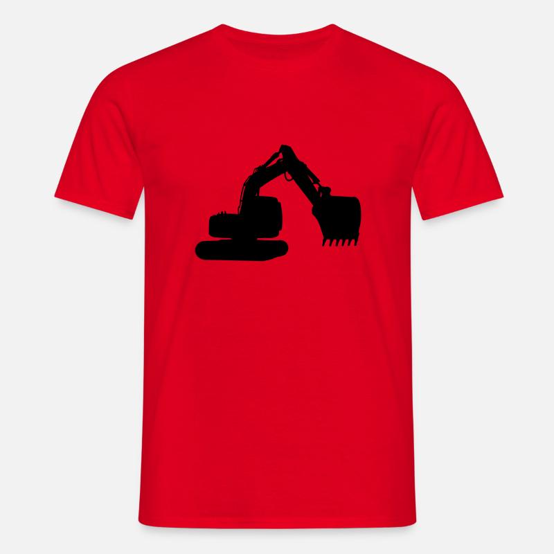 bagger - Männer T-Shirt - Rot