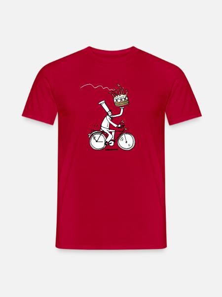 Geburtstag - Männer T-Shirt - Rot
