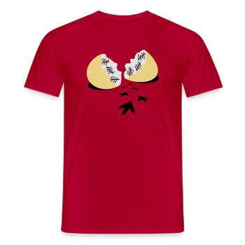 Prison Break - Männer T-Shirt - Rot - Vorne - AI Model Male 178 dark (178cm)