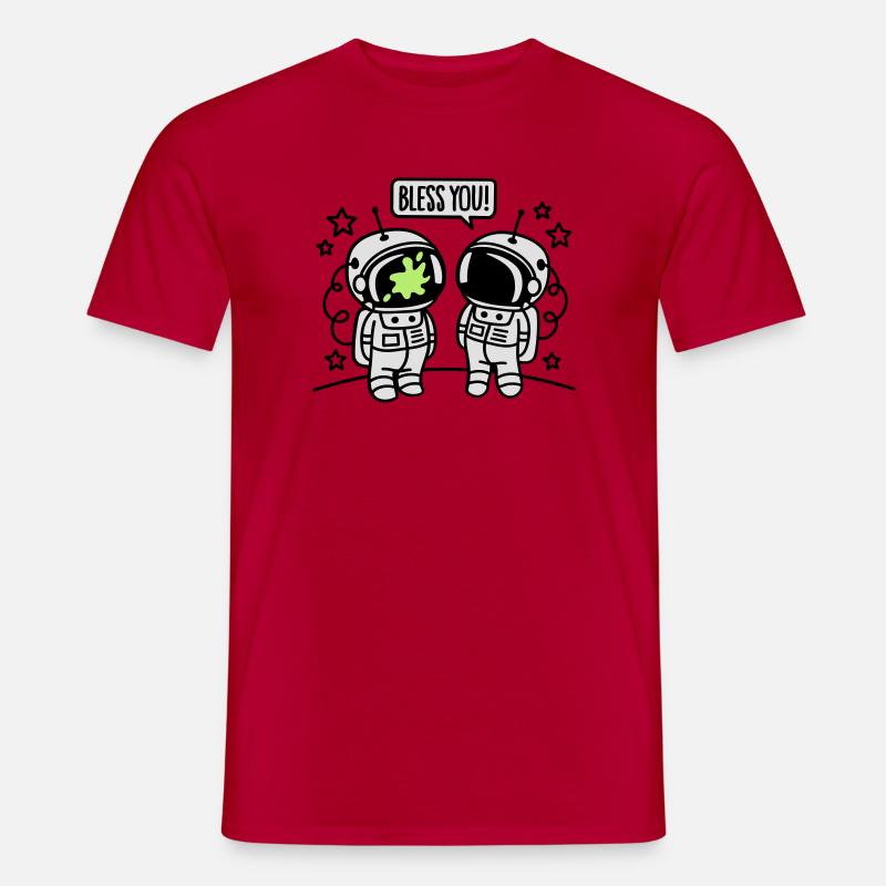 Bless you! - Männer T-Shirt - Rot