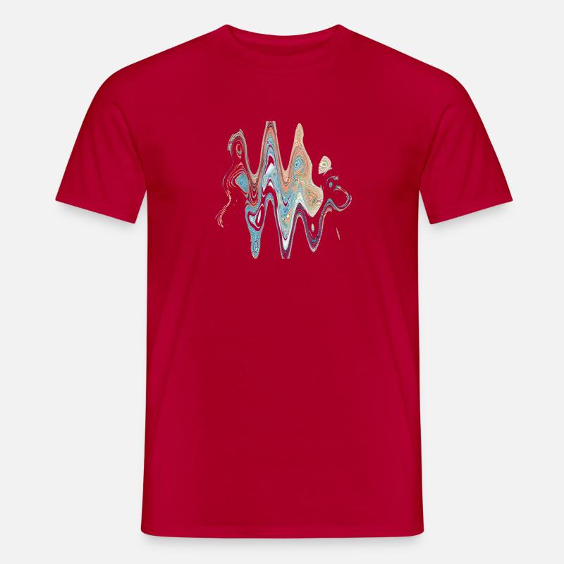 Design retro 20 - Männer T-Shirt - Rot