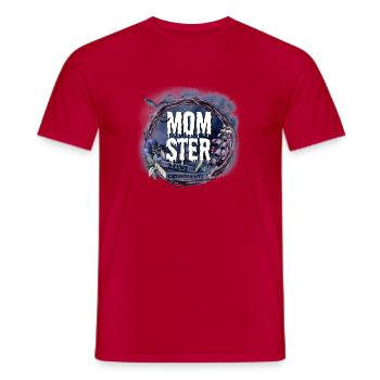 Halloween Hexe - Männer T-Shirt - Rot - Vorne - AI Model Male 178 dark (178cm)