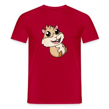 Cobaye - T-shirt homme - rouge - Devant - AI Model Male 178 dark (178cm)