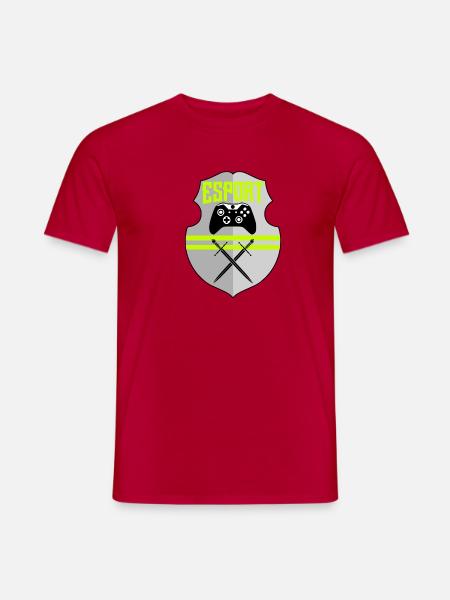 E sports - Men's T-Shirt - red