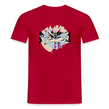 Perfect design for your swimming outfit - Men's T-Shirt - red - Front - AI Model Male 178 dark (178cm)