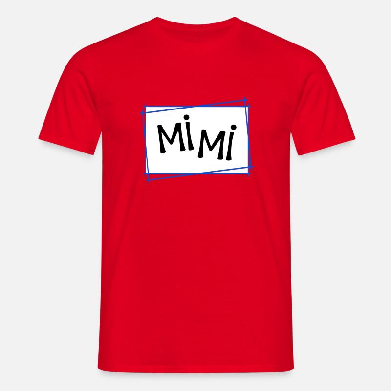 Mimi - T-shirt til herrer - rød