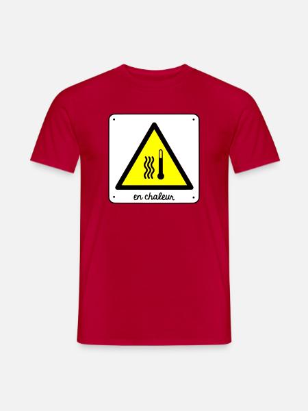 Heat - Men's T-Shirt - red