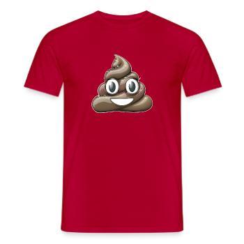 Verspielte mit Glitzer - Männer T-Shirt - Rot - Vorne - AI Model Male 178 dark (178cm)