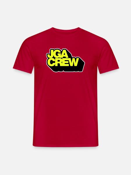 Bachelor Party Crew 3D - Men's T-Shirt - red