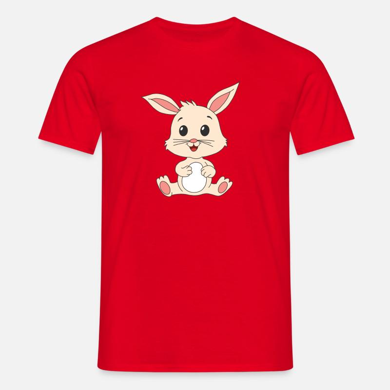 Rabbit Rabbit - Men's T-Shirt - red
