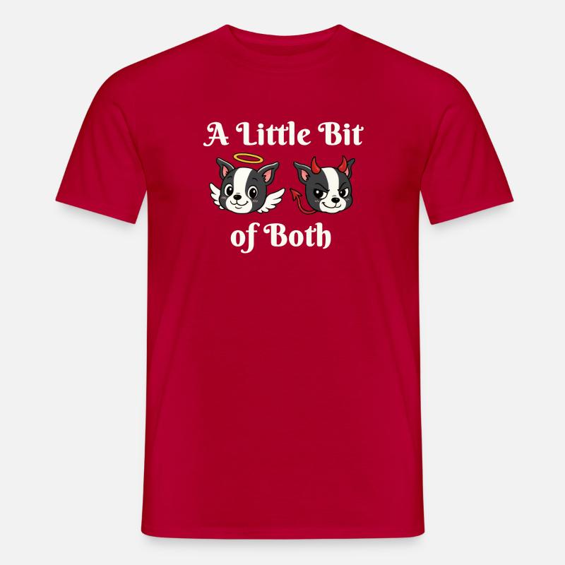 Ein bisschen von beidem - Männer T-Shirt - Rot