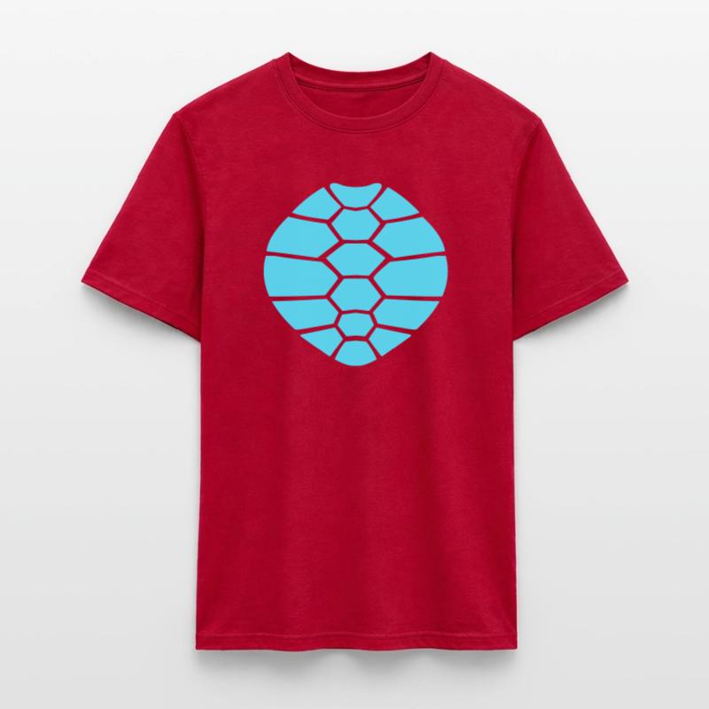Turtle shell pattern turtle icon cool Men’s T-shirt